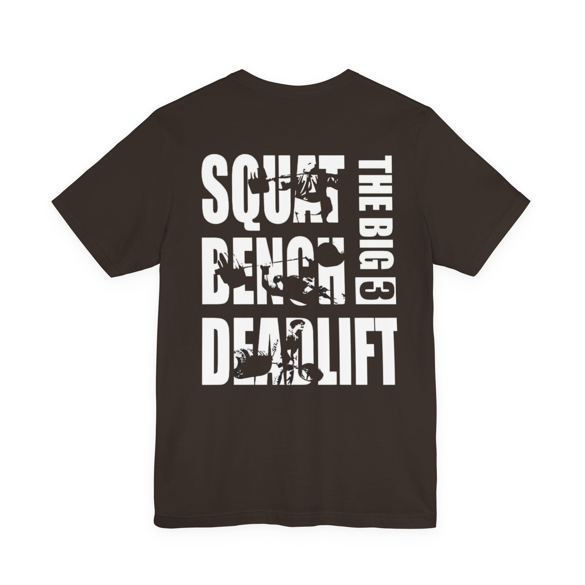 Powerlifting Tee — "Squat Bench Deadlift"