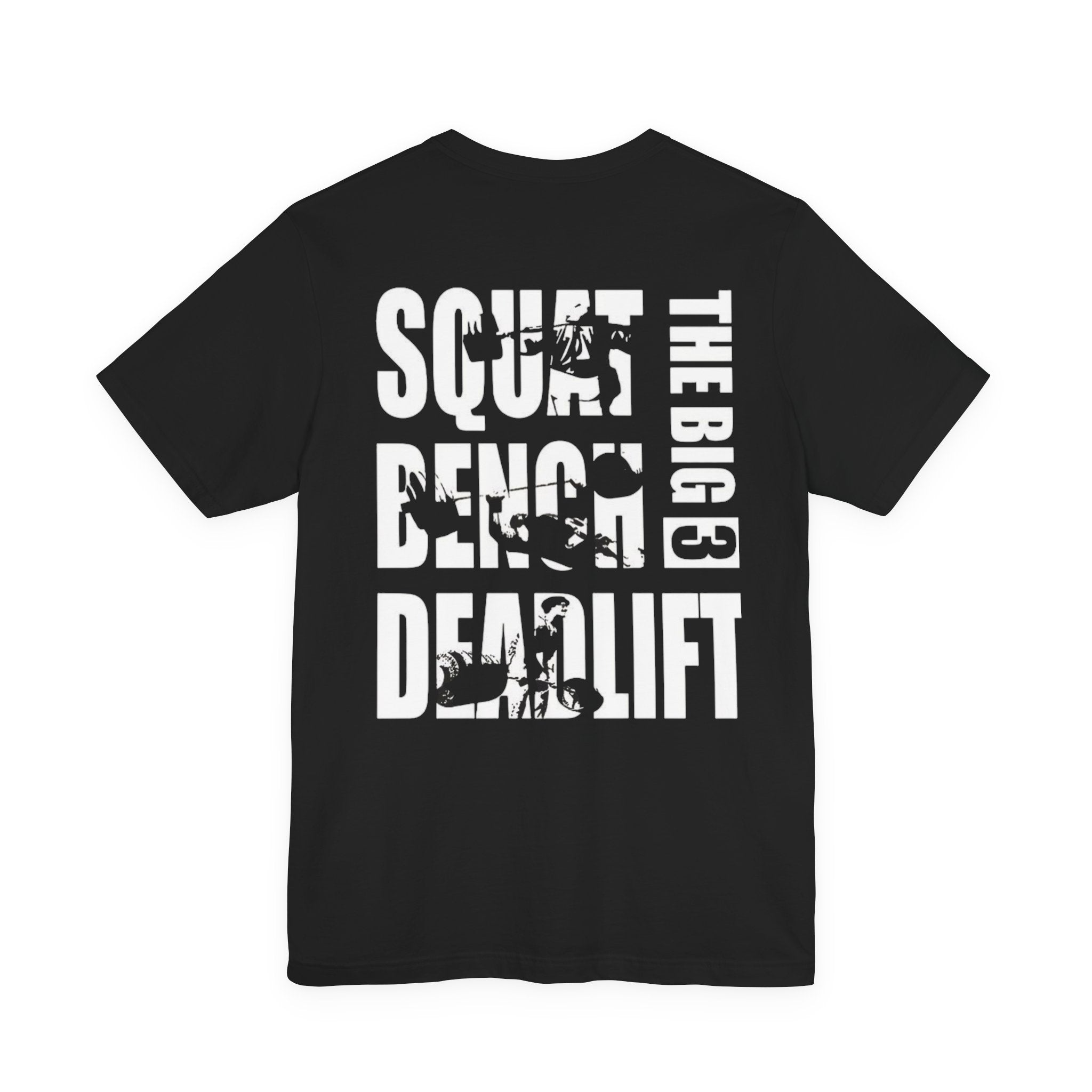 Powerlifting Tee — "Squat Bench Deadlift"