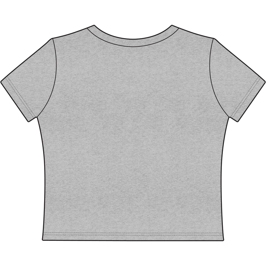 Minimalist Retro Graphic Crop Top