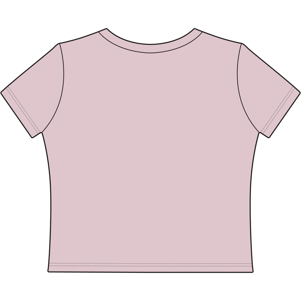Minimalist Retro Graphic Crop Top