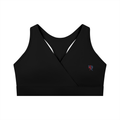 Women's Crossover V-Neck Sports Bra